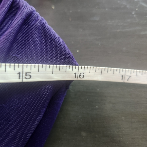 MIRACLESUIT RIALTO ONE PIECE SWIMSUIT PURPLE SLIMMING SZ 10 - Picture 10 of 12